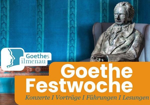 Illustration zur Goethe-Festwoche Ilmenau
