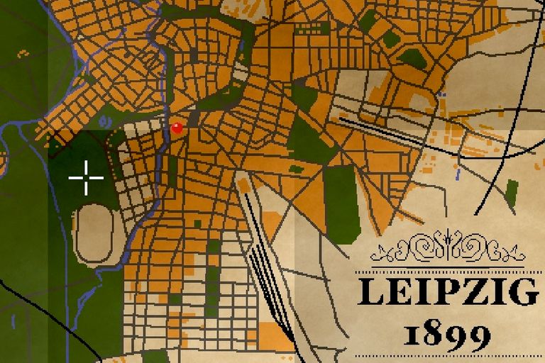 Screenshot aus dem Videospiel Casebook 1899 - The Leipzig Murders