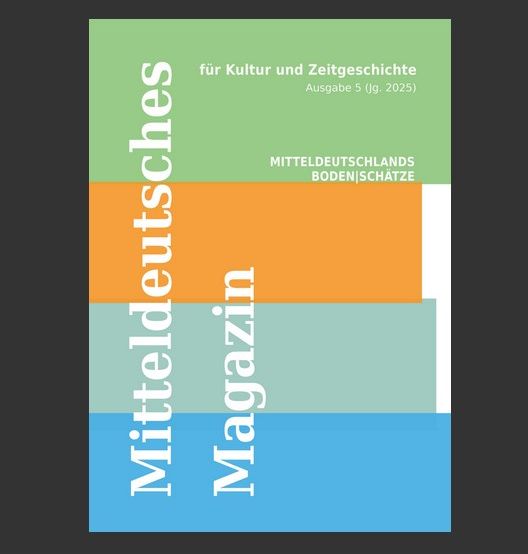 Titelseite der Ausgabe des Mitteldeutschen Magazins 2025