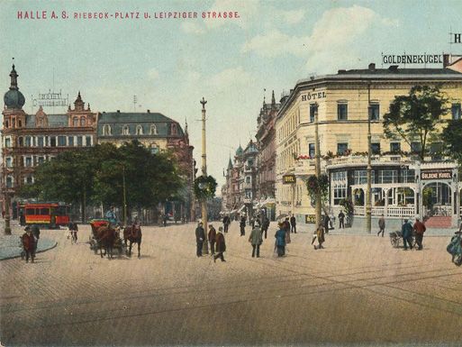 Das Völkerschlacht-Denkmal zu Leipzig.