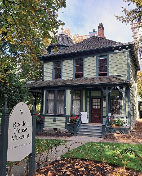 The Roedde House Museum today, in Vancouver, British Columbia.