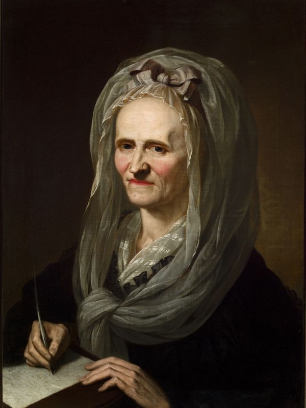 Porträtbild der Dichterin Anna Louisa Karsch